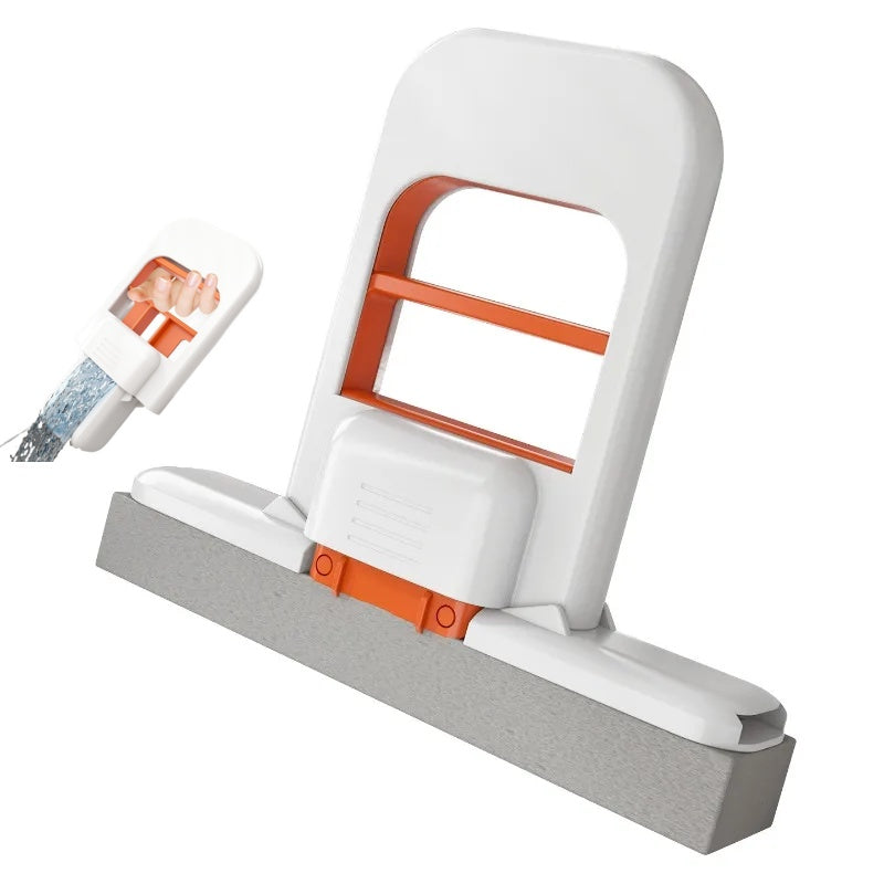 Mini Sponge Mop β Portable Self Squeezing Wet & Dry Mop for Bathroom & Kitchen | Compact & Easy Cleaning