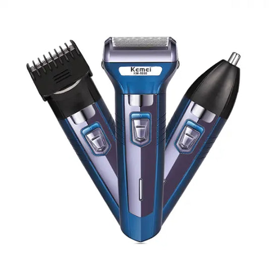 ORIGINAL KEMEI KM - 6330 - 3 in 1 Hair Clipper, Trimmer & Shaver