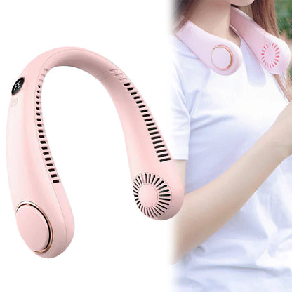 Hands-Free Rechargeable Neck Fan