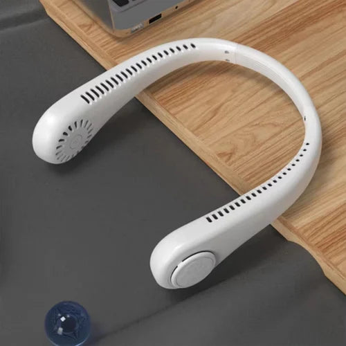 Hands-Free Rechargeable Neck Fan